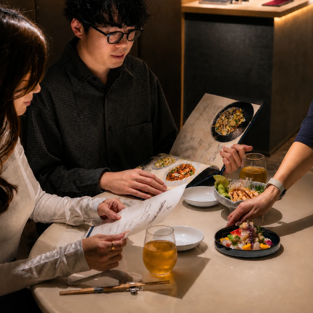 Crystal Jade Roppongi - Customers