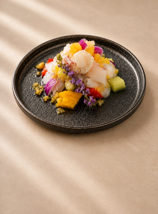 Crystal Jade Roppongi - Chilled Sashimi tossed with Citrus Sauce