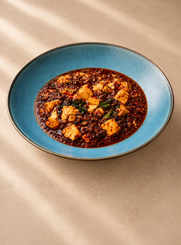 Crystal Jade Roppongi - Ma Po Beancurd (Braised Beancurd with Minced Meat & Niyodogawa Pepper in Chilli Sauce)